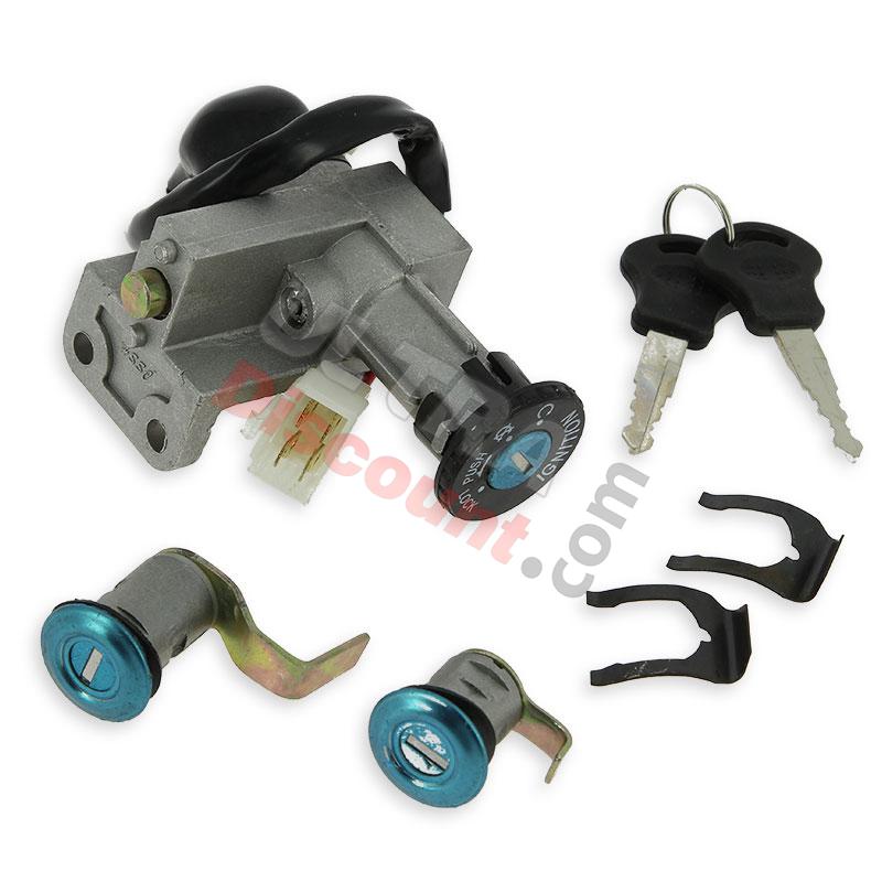 Zündschloß Neiman komplett für Scooter Baotian BT49QT-7, Ersatzteile Baotian BT49QT-7 Zündschloß Neiman komplett für Scooter Baotian BT49QT-7, Ersatzteile Baotian BT49QT-7