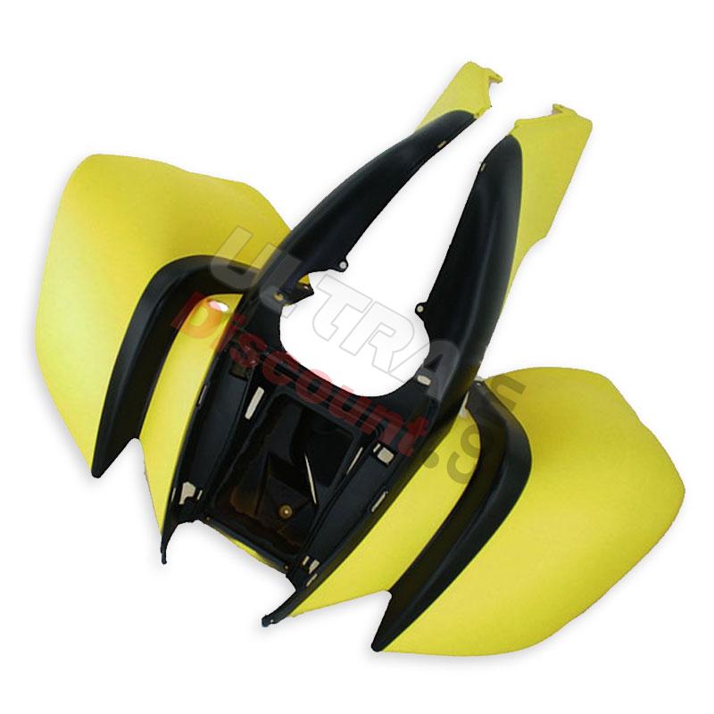 Verkleidung vorn schwarz-gelb Quad Bashan 200 ccm (BS200S-7), Ersatzteile Bashan 200cc BS200S7