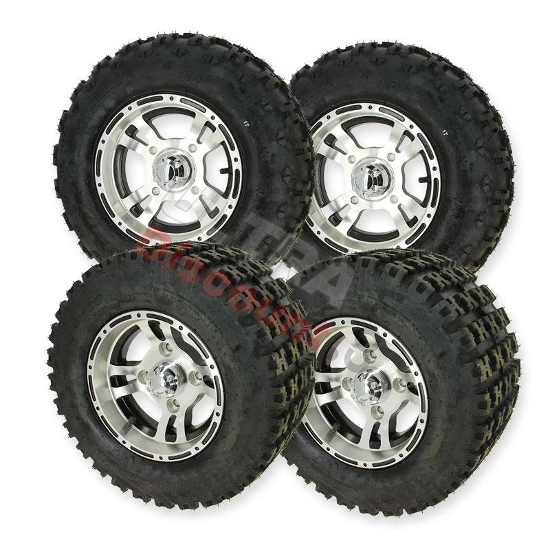 Räder Satz 4 Stk für Quad Bashan 250cc BS250AS-43, Teile Bashan 250cc BS250AS-43