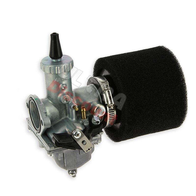 Vergaser Mikuni 30 mm + schwarzer Filter für Dax 110 ccm und 125 ccm, Teile Dax Skymax