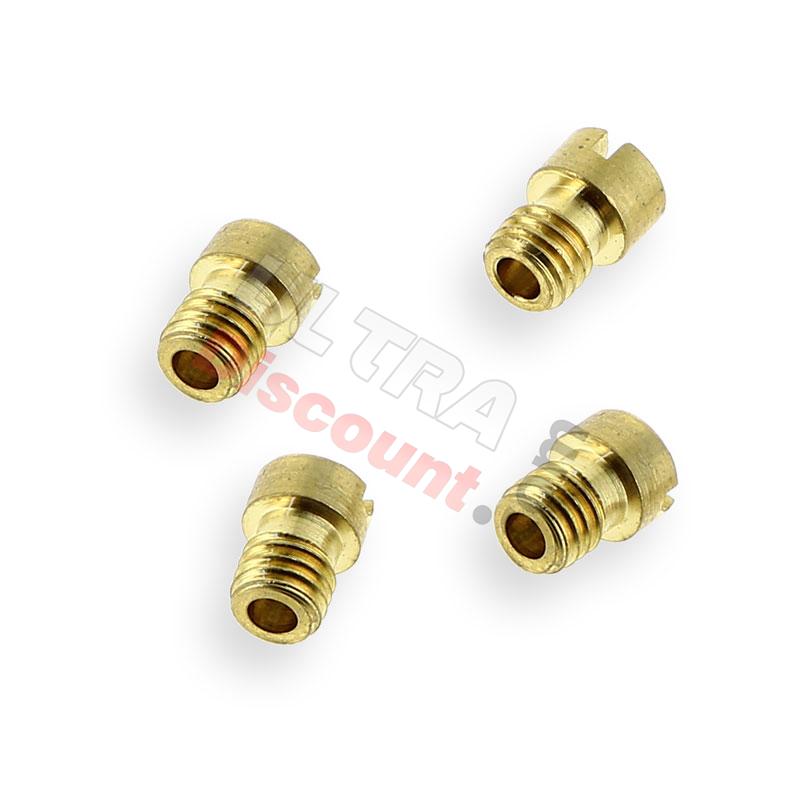 Düse für Vergaser Mikuni, 4 Stk, (1.20-1.25-1.30-1.35), Teile Dax Skymax Düse für Vergaser Mikuni, 4 Stk, (1.20-1.25-1.30-1.35), Teile Dax Skymax