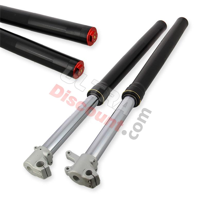 Gabelholme Qualitätsprodukt  800mm, einzige Einstellung, 12mm Radachsen - Schwarz, Ersatzteile Dirt bike