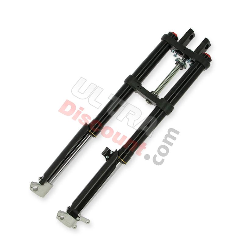 Gabel voll von hoher Qualität 800mm, 15mm Radachsen - Schwarz, Ersatzteile Dirt bike