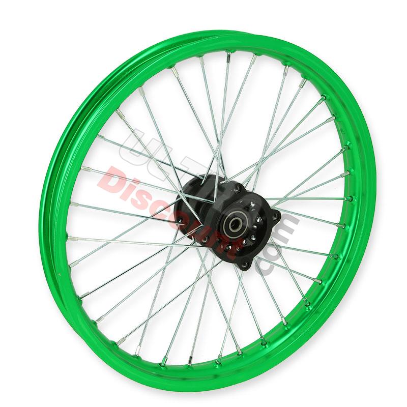 Felge vorn 17'', grün, für dirt bike AGB30, Ersatzteile Dirt bike Felge vorn 17'', grün, für dirt bike AGB30, Ersatzteile Dirt bike