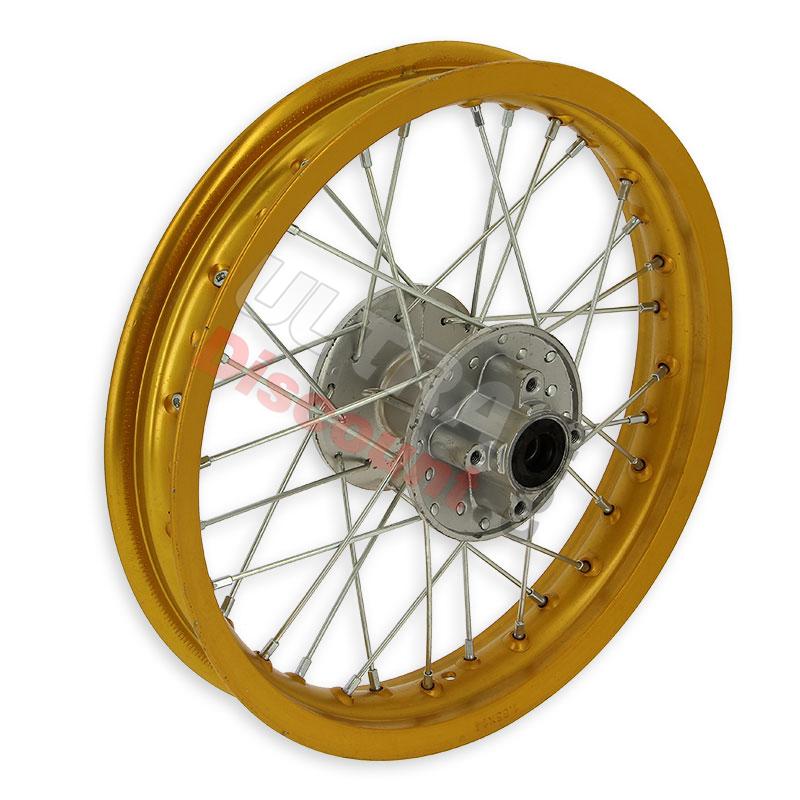 Felge hinten 14', gold, für dirt bike (Typ 2), Ersatzteile Dirt bike Felge hinten 14', gold, für dirt bike (Typ 2), Ersatzteile Dirt bike