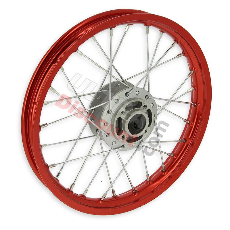 Felge vorn 14'', rot, für dirt bike AGB27 (Typ 1), Ersatzteile Dirt bike Felge vorn 14'', rot, für dirt bike AGB27 (Typ 1), Ersatzteile Dirt bike