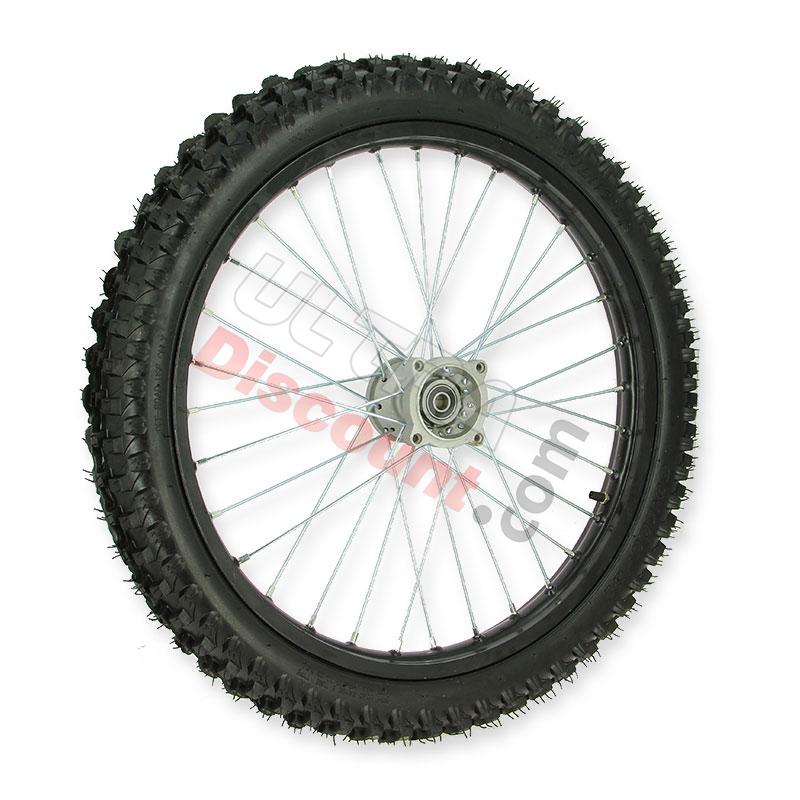 Rad vorn 21'', für dirt bike AGB 30 - Schwarz, Ersatzteile Dirt bike