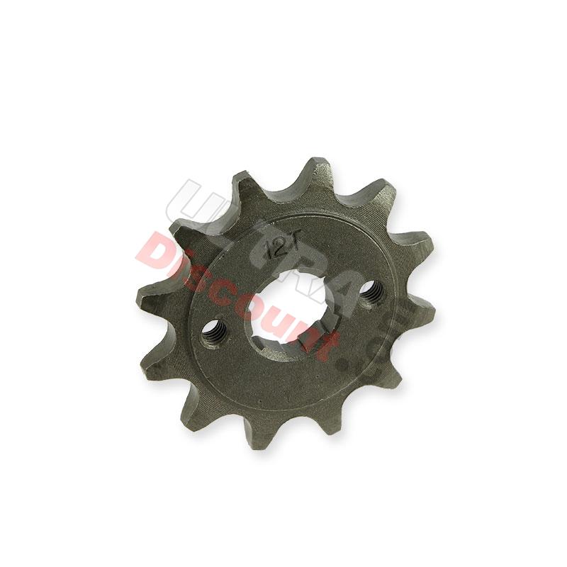 Ritzel 12 Zähne (520 : Ø:20mm) für Chinese ATV 200ccm, Ersatz Chinese Quad 200ccm Ritzel 12 Zähne (520 : Ø:20mm) für Chinese ATV 200ccm, Ersatz Chinese Quad 200ccm