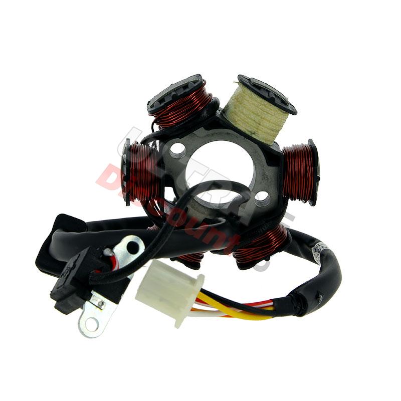 Zündstator für PBR 50 ccm bis 125 ccm, Teile PBR Skyteam ZB Honda