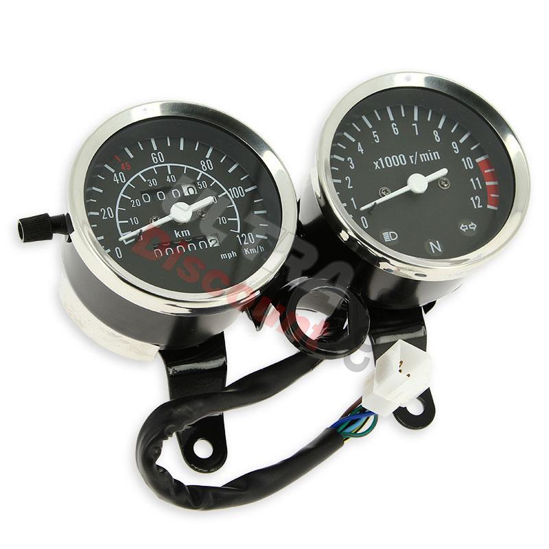 Tachometer für PBR 90 ccm und 125 ccm, Teile PBR Skyteam ZB Honda
