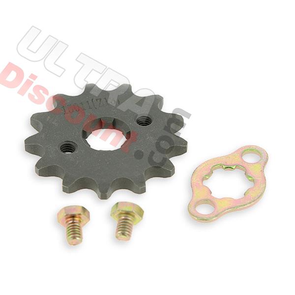 Ritzel und Befestigung für Motoren 50ccm für PBR Skyteam, Teile PBR Skyteam ZB Honda Ritzel und Befestigung für Motoren 50ccm für PBR Skyteam, Teile PBR Skyteam ZB Honda
