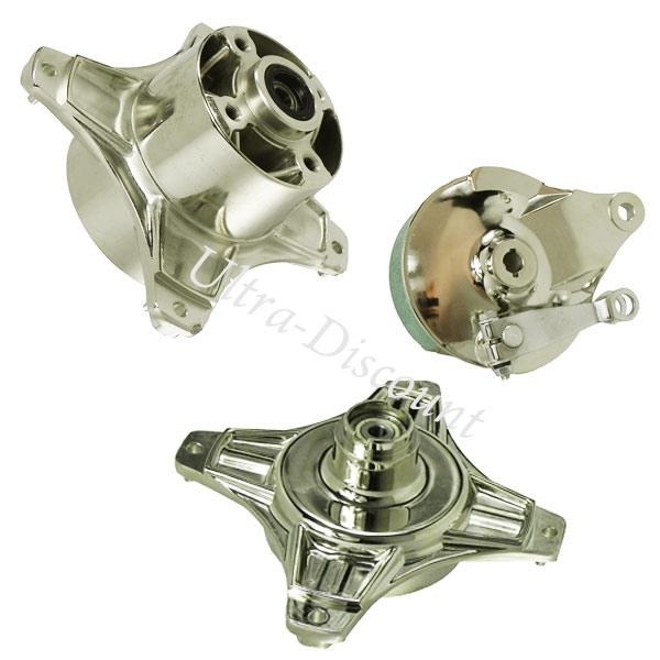 Radnabe Tuning vorn-hinten 10mm für Pbr 50 ccm bis 125 ccm (Nickel), Teile PBR Skyteam ZB Honda