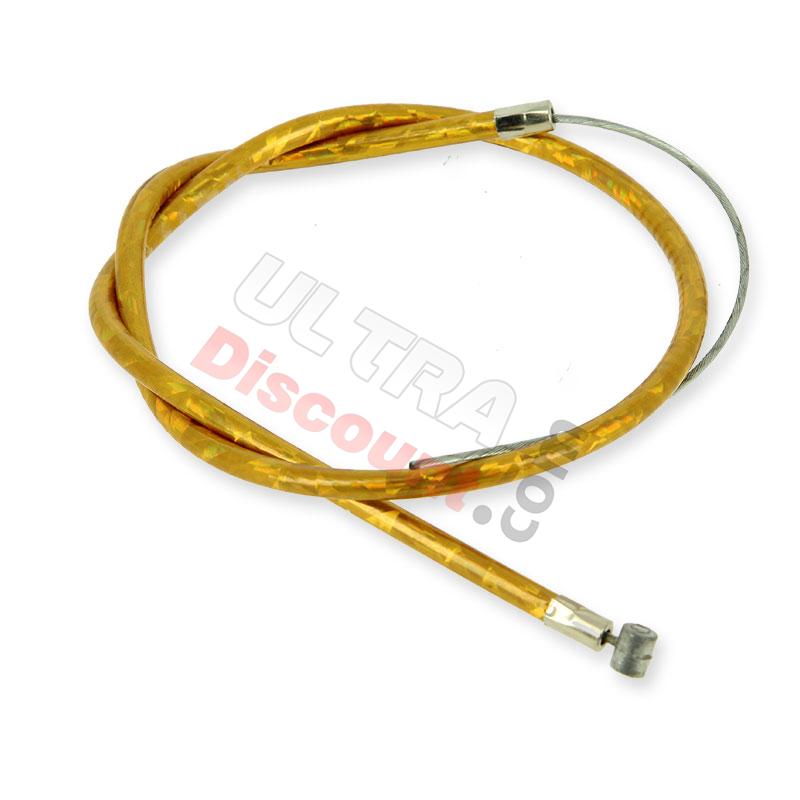 Bremszug vorn 50cm, (Gold) für Pockets Replik R1, Teile Pocket Replik R1 Bremszug vorn 50cm, (Gold) für Pockets Replik R1, Teile Pocket Replik R1