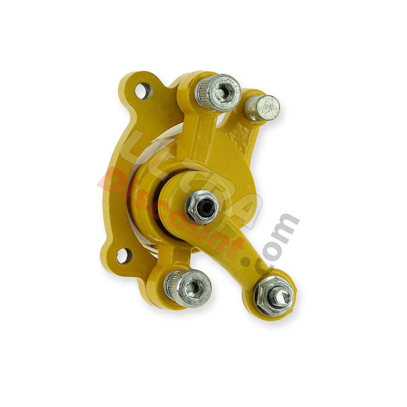 Bremssattel vorn gelb für Pockets Supermot, Teile Pocket Replik R1 Bremssattel vorn gelb für Pockets Supermot, Teile Pocket Replik R1