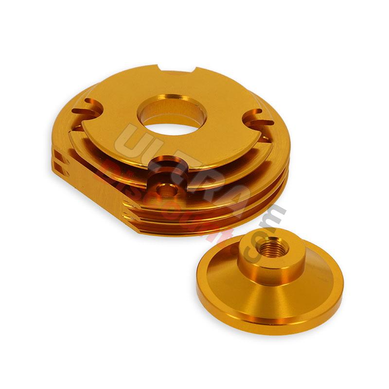 Zylinderkopf Racing, gold (Typ B), Ersatzteile Pocket bike