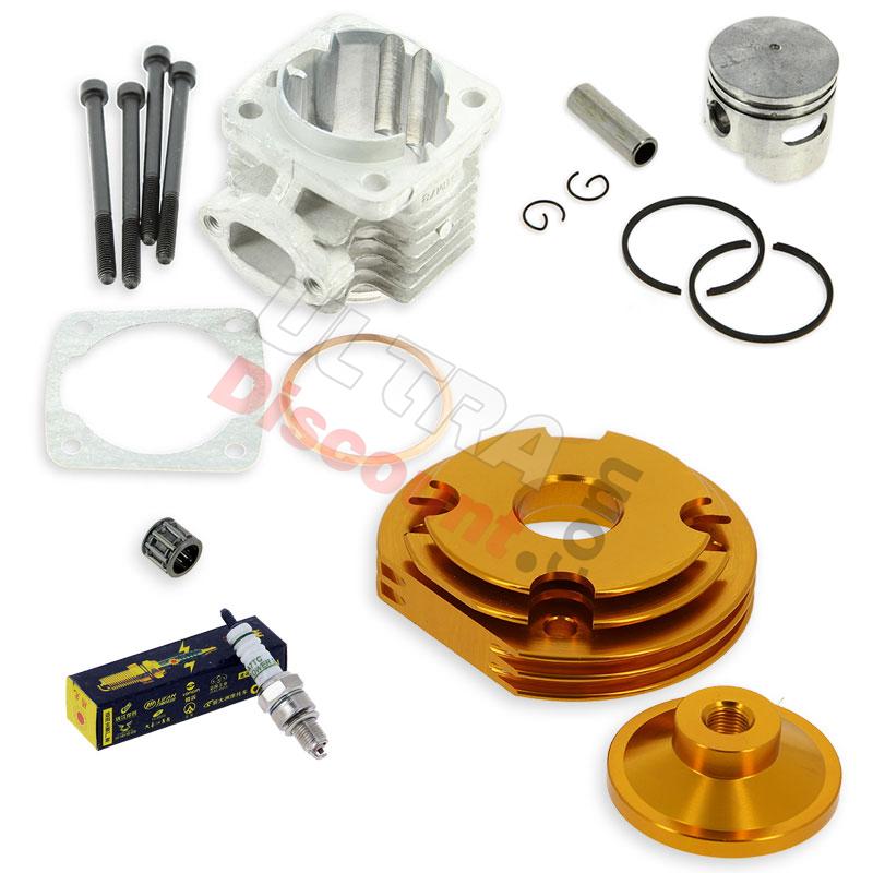 Kit 53 ccm 4 Schleusen, Achse 10mm (Typ B gold), Ersatzteile Pocket bike Kit 53 ccm 4 Schleusen, Achse 10mm (Typ B gold), Ersatzteile Pocket bike