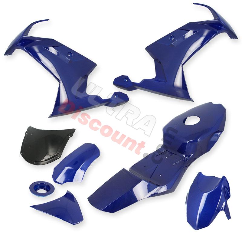 Verkleidung für pocket bike Nitro Blau, Nitro Motorradteile