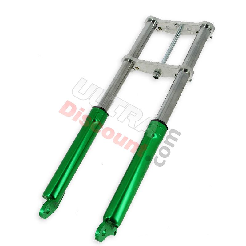 Gabel für pocket bike cross grün, Pocket Cross Teile