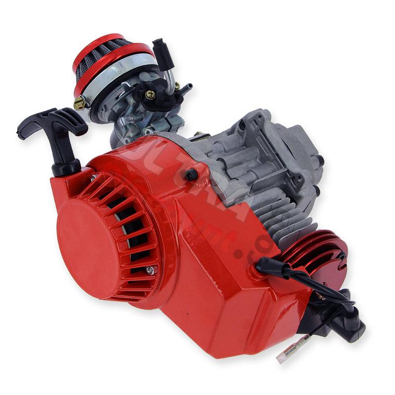 Kit UD Racing 53cm für Mini Moto Supermot ROT, Teile Pockets Supermoto