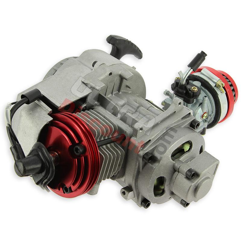 Kit UD Racing 53cm rot für Mini Moto Kreuz (typ 2), Pocket Cross Teile