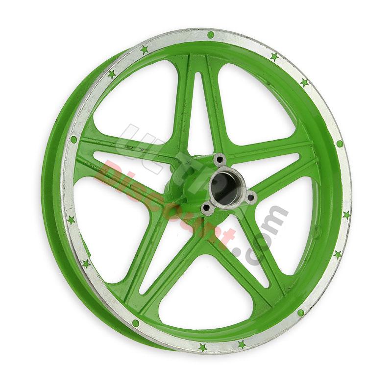 Felge vorn grün für Pocket bike cross (10'', Typ 1), Pocket Cross Teile Felge vorn grün für Pocket bike cross (10'', Typ 1), Pocket Cross Teile