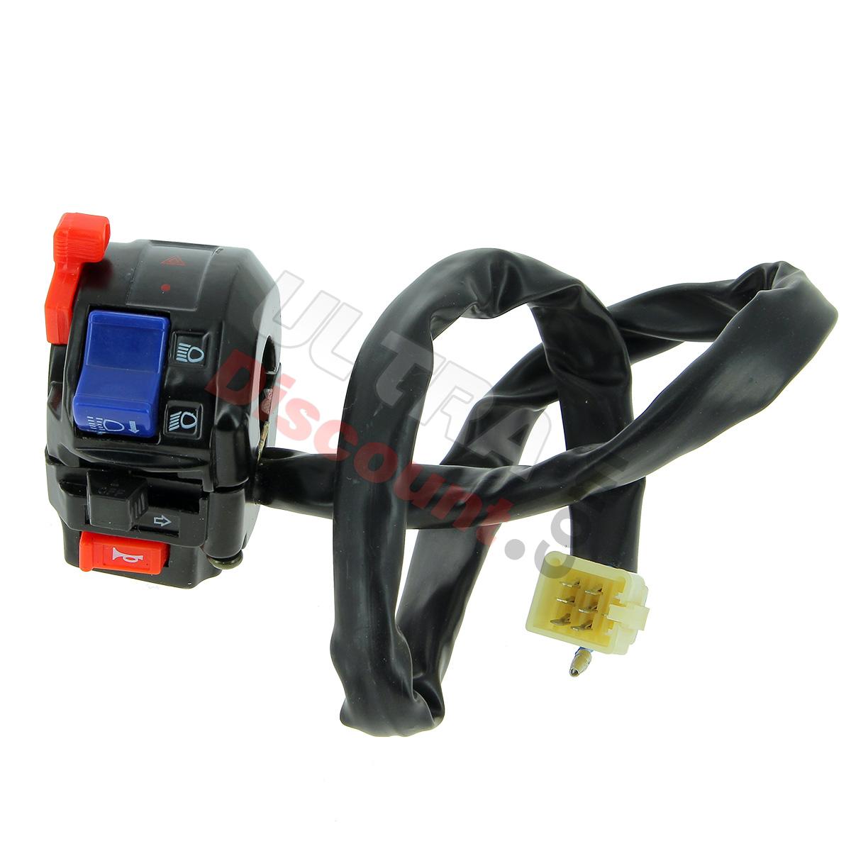 Lenkerschalter links für Quad Shineray 200 ccm (XY200ST-9), Shineray quad teile 200 ST9 Lenkerschalter links für Quad Shineray 200 ccm (XY200ST-9), Shineray quad teile 200 ST9