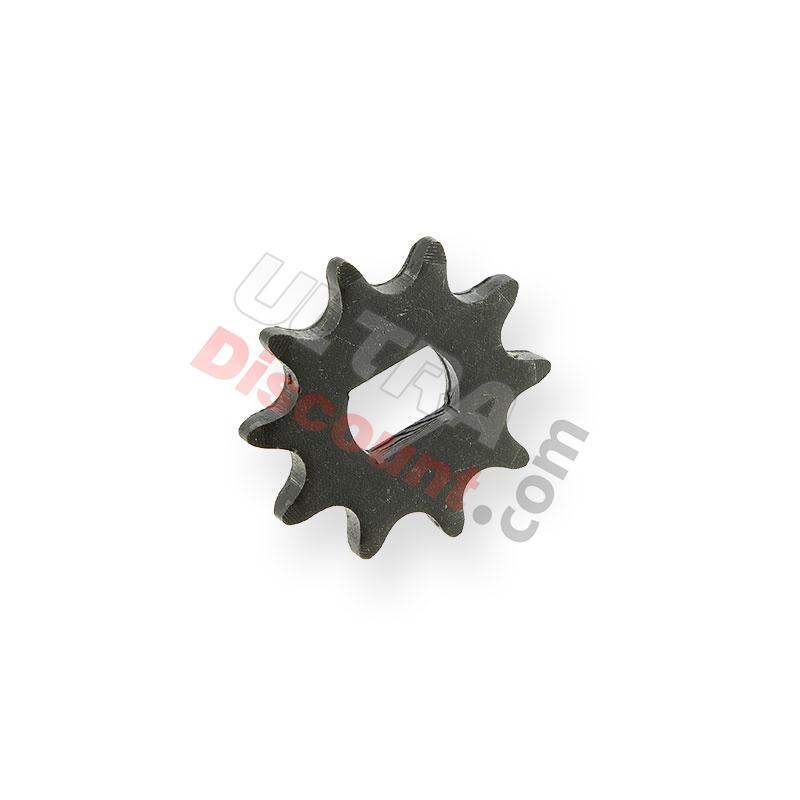 10-Zahn-Kettenrad für Elektromotor Bigfoot ATV, Teile ATV 110cc - 125cc 10-Zahn-Kettenrad für Elektromotor Bigfoot ATV, Teile ATV 110cc - 125cc