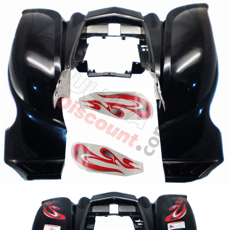 Verkleidung für Quad Shineray 200 ccm + Aufkleber (hinten), Ersatz Chinese Quad 200ccm Verkleidung für Quad Shineray 200 ccm + Aufkleber (hinten), Ersatz Chinese Quad 200ccm