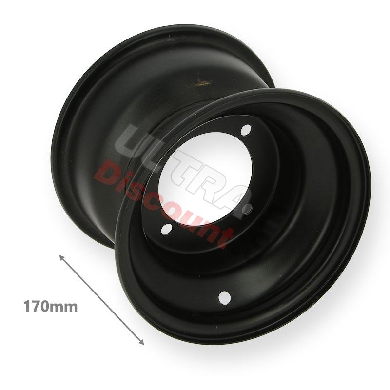 Felge hinten für Quad 200 ccm Schwarz (18x9.5-8) 170mm, Ersatz Chinese Quad 200ccm Felge hinten für Quad 200 ccm Schwarz (18x9.5-8) 170mm, Ersatz Chinese Quad 200ccm