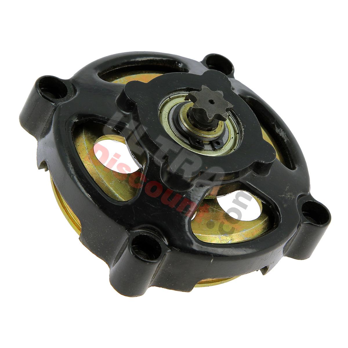 Kupplungsglocke mit 7 Zähne Ritzel für Pocket ZPF, Teile Pocket Bike ZPF