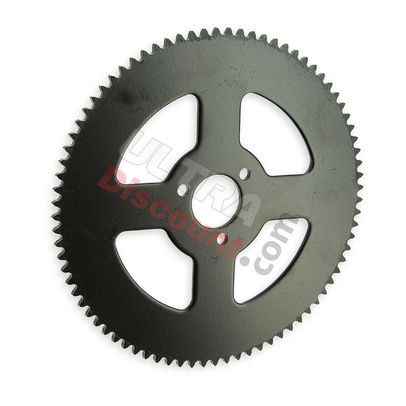 Kranz verstärkt 80 Zähne kleine Teilung, Teile Pocket Bike ZPF