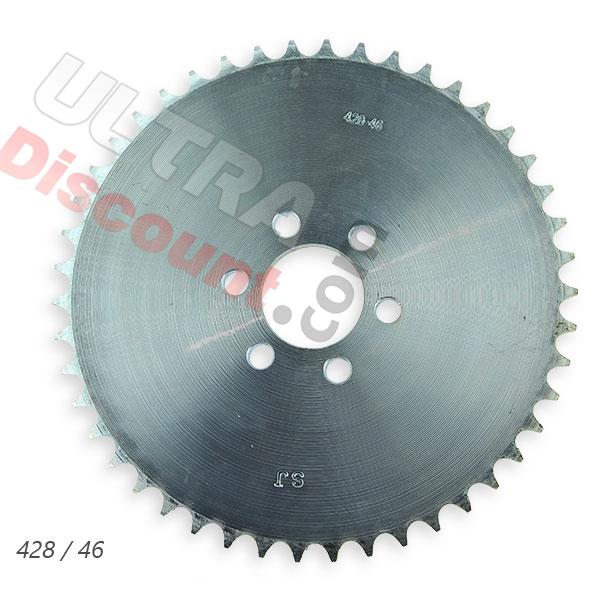 Kettenkranz für Quad Shineray 200 ccm STIIE 46 Z (Kette 428), Ersatzteile Shineray 200STIIE und STIIEB Kettenkranz für Quad Shineray 200 ccm STIIE 46 Z (Kette 428), Ersatzteile Shineray 200STIIE und STIIEB