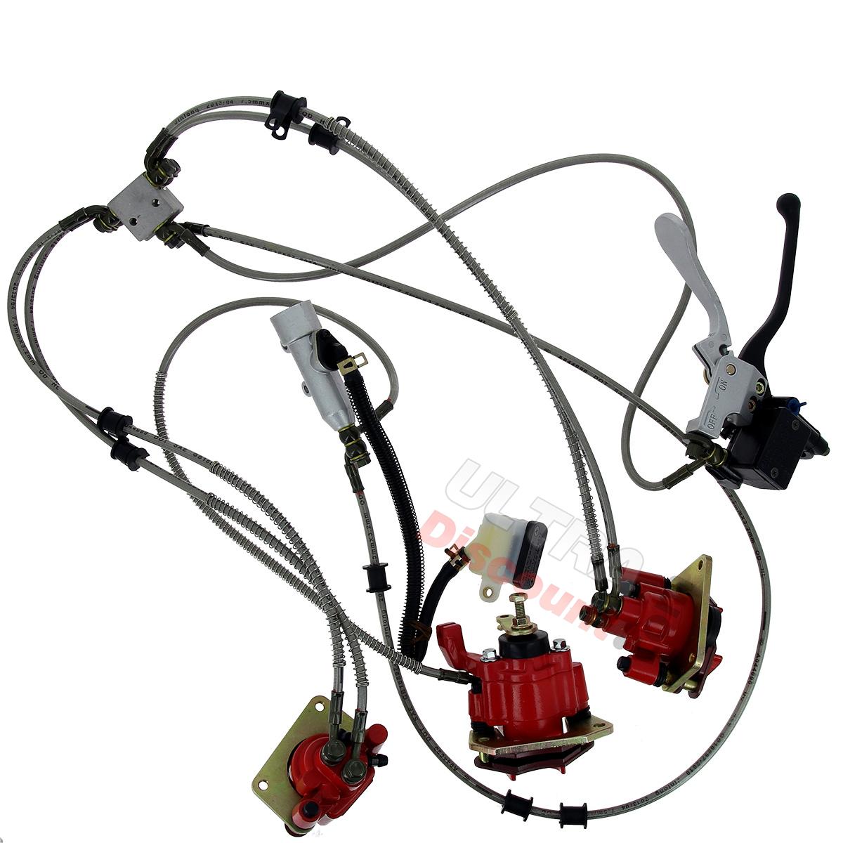 Bremsen kompletter Satz für Quad 250 ccm ST-9C, Ersatzteile Shineray 250 ST9C Bremsen kompletter Satz für Quad 250 ccm ST-9C, Ersatzteile Shineray 250 ST9C