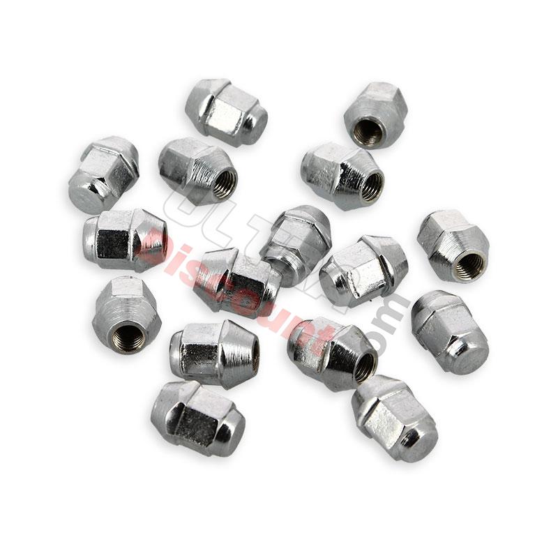 16 x Radmuttern für Quad 250 ccm ST-9C (Chrom), Ersatzteile Shineray 250 ST9C 16 x Radmuttern für Quad 250 ccm ST-9C (Chrom), Ersatzteile Shineray 250 ST9C