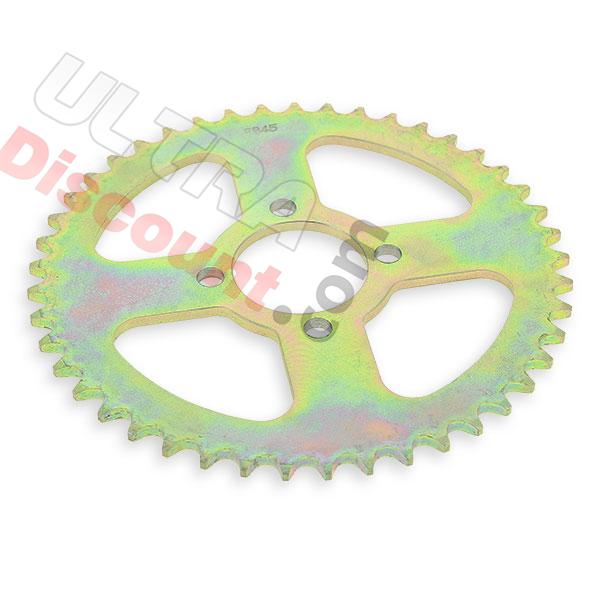 Kettenkranz 45Z 520 ist für Quad Shineray 250ST-9C, Ersatzteile Shineray 250 ST9C Kettenkranz 45Z 520 ist für Quad Shineray 250ST-9C, Ersatzteile Shineray 250 ST9C