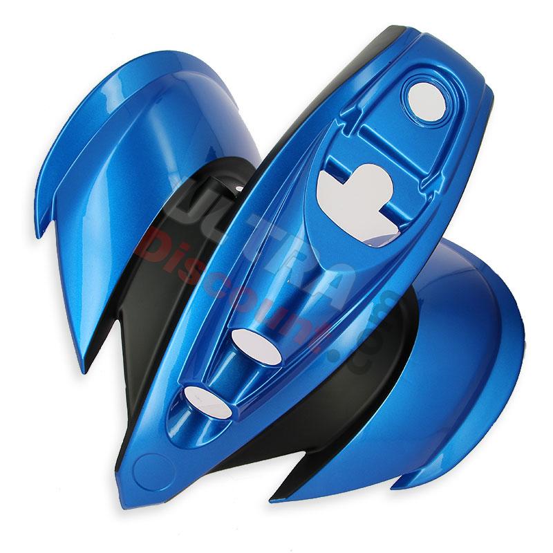 Vordere Verkleidug für Quad Shineray 250 ccm ST-9C (BLAU-Schwarz), Ersatzteile Shineray 250 ST9C