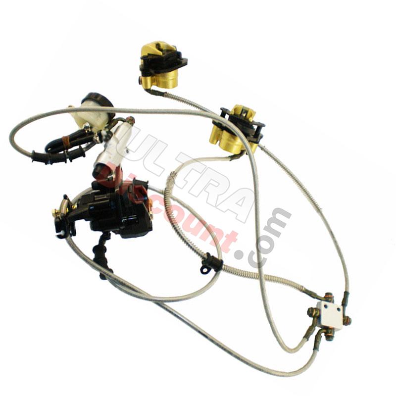 Bremsen kompletter Satz für Quad 250 ccm STXE, Ersatzteile Shineray 250 STXE