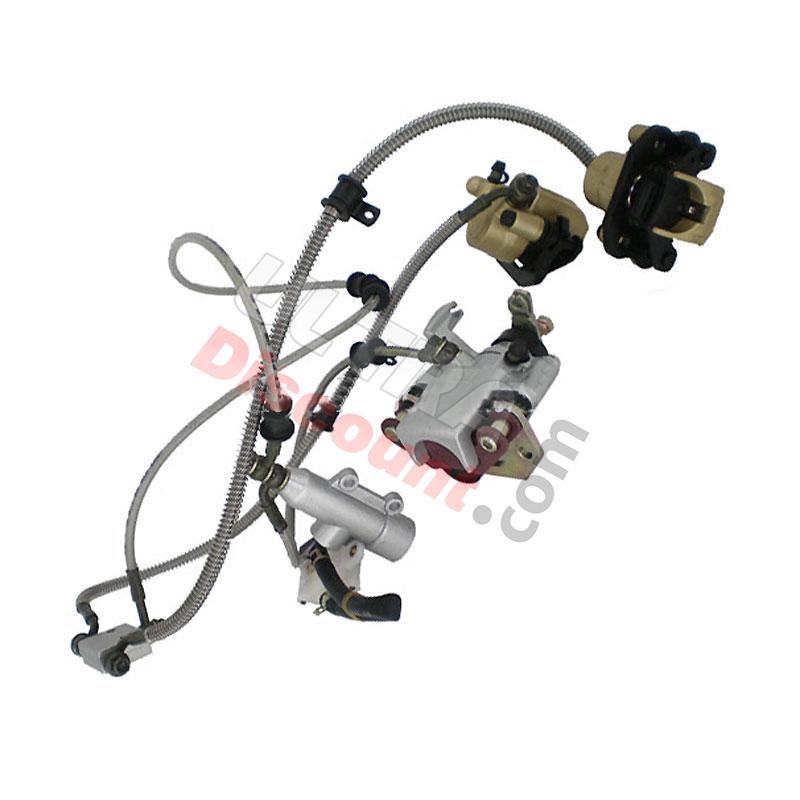 Hydraulikbremsen-Kit komplett für Quad Shineray 300 ccm ST-4E, Ersatzteile Quad Shineray 300
