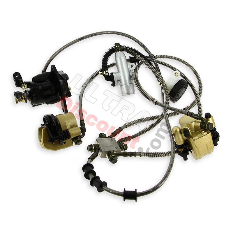 Bremsen kompletter Satz für Quad Shineray 150ccm (XY150STE), Ersatzteile Shineray 150 STE Bremsen kompletter Satz für Quad Shineray 150ccm (XY150STE), Ersatzteile Shineray 150 STE