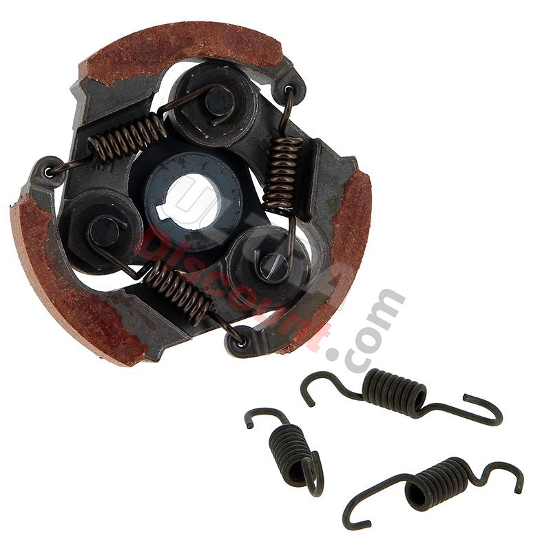 Kupplung 3-Backen + Federn Racing für Pocketmotoren, Teile Pocket Replik R1 Kupplung 3-Backen + Federn Racing für Pocketmotoren, Teile Pocket Replik R1