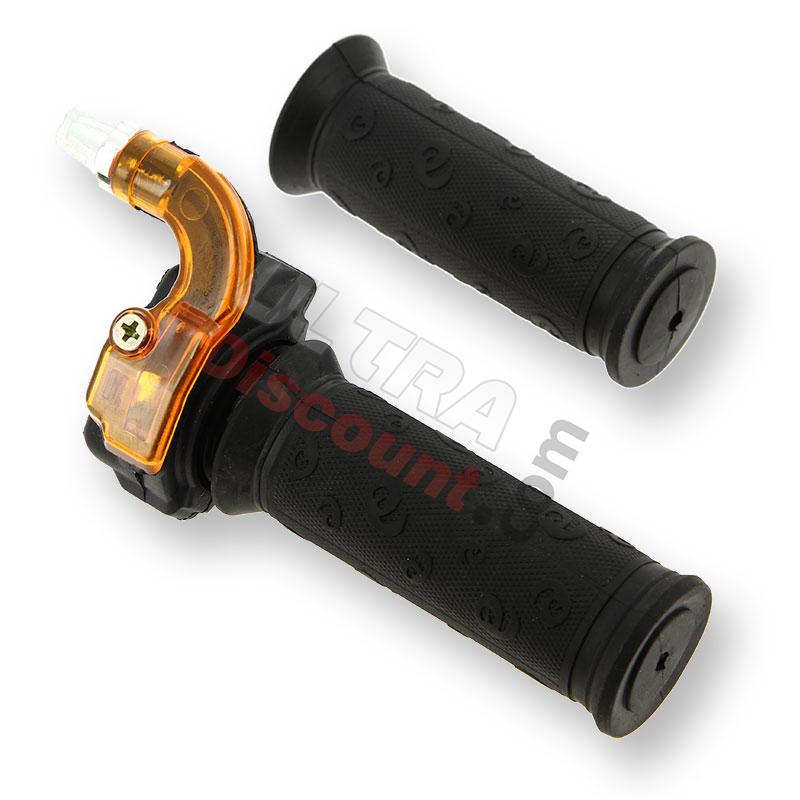 Gasgriff schnell Qualitätsprodukt, rot-schwarz, Teile Pocket Replik R1 Gasgriff schnell Qualitätsprodukt, rot-schwarz, Teile Pocket Replik R1