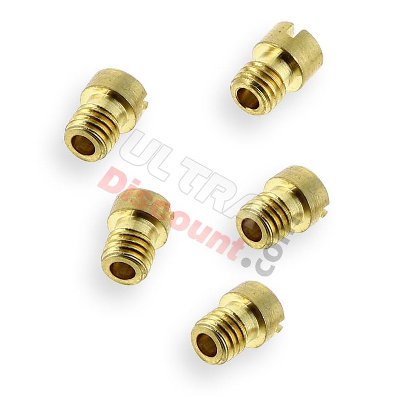 Düsen-Satz für Vergaser 19 mm, 5 Stk (0.65-0.7-0.75-0.8-0.85), Teile Pocket Blata MT4 Düsen-Satz für Vergaser 19 mm, 5 Stk (0.65-0.7-0.75-0.8-0.85), Teile Pocket Blata MT4