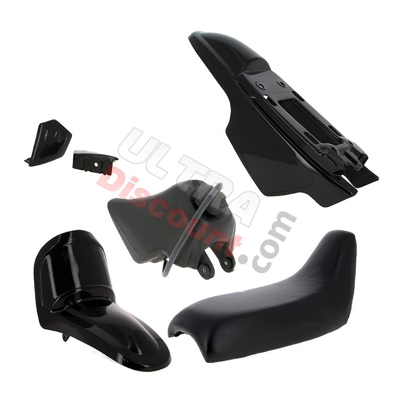 Verkleidung komplett für Yamaha PW50 (Schwarz), Ersatzteile YAMAHA PW50