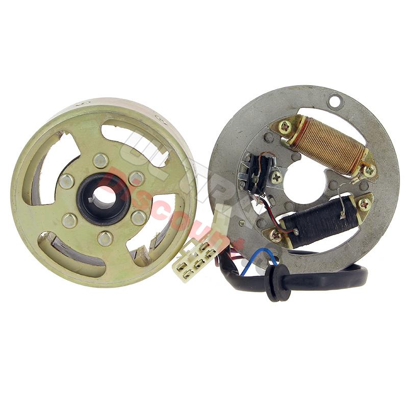 Zündung komplett für Yamaha PW80, Ersatzteile YAMAHA PW80