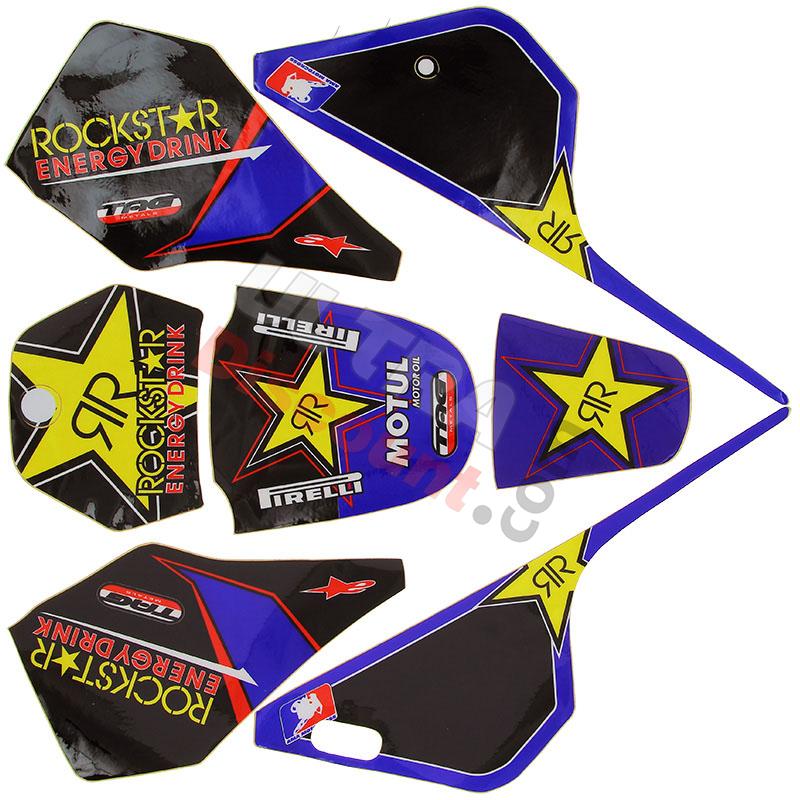 Dekor-Kit 3M für Yamaha PW80 - Typ 3, Ersatzteile YAMAHA PW80