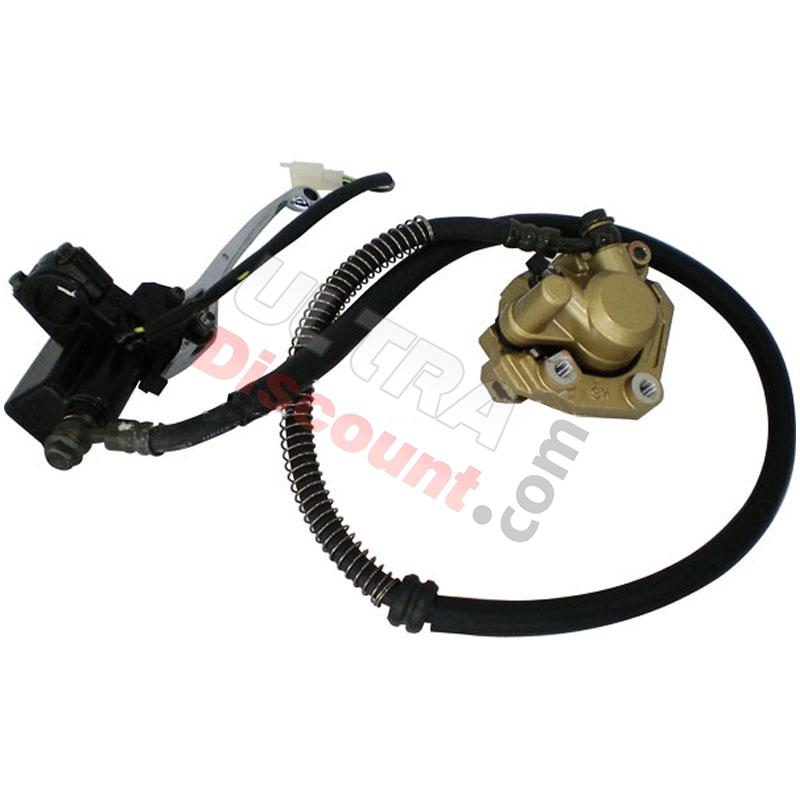 Bremse vorn komplett für Motorroller Baotian BT49QT-12, Ersatzteile Baotian BT49QT-12