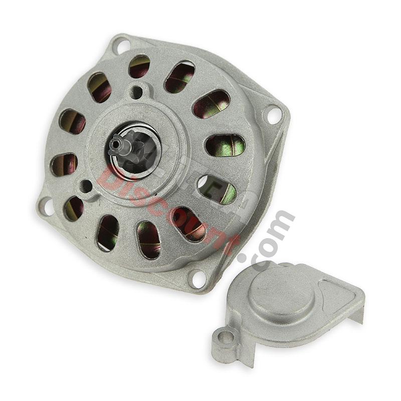 Kupplungsglocke + Gehäuse + 6 Z Ritzel typ2, Pocket quad Teile