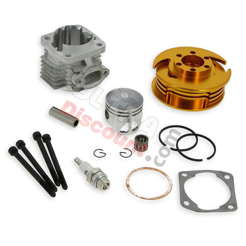 Kit 53 ccm 4 Schleusen, Bolzen 12 mm, gold (Typ C), Pocket quad Teile
