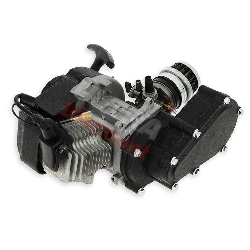 Motor Pocket-Quad ''Black Edition'' 49 ccm (Typ 6), Pocket quad Teile