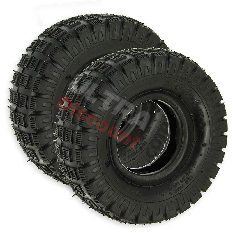 Haftreifensatz 3.00-4 (2 Stk) für pocket quad, Pocket quad Teile Haftreifensatz 3.00-4 (2 Stk) für pocket quad, Pocket quad Teile